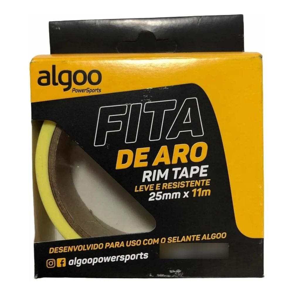 Fita De Aro Para Roda Tubeless Algoo Bike 11M X 25Mm