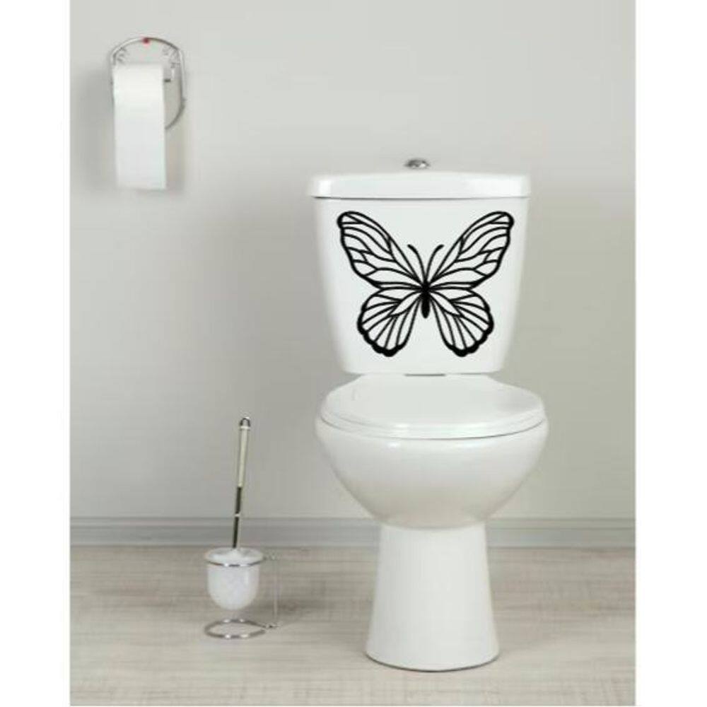 Adesivo Para Vaso Sanitário Borboleta