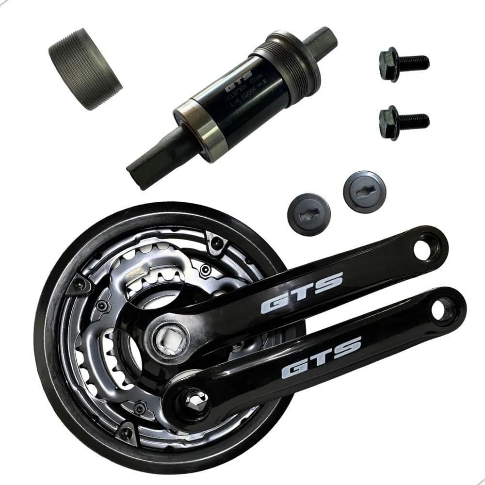 Jogo De Centro Gts + Pedivela Aro 29 Gts 24/32/42 -