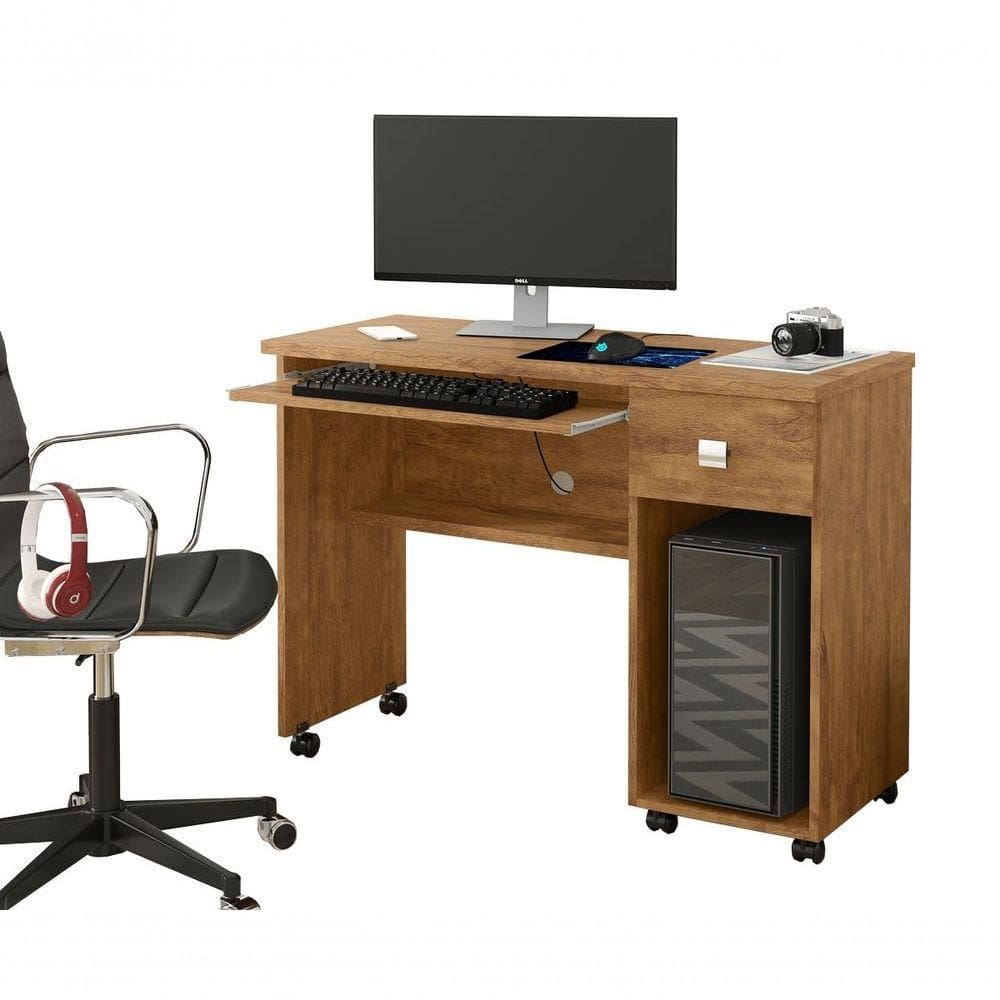 Escrivaninha Vicenza Amêndoa - Lukaliam Móveis