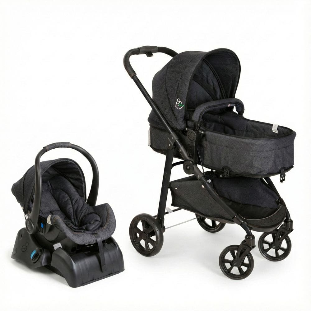 Galzerano Vita Verde Trio Carrinho Bebê Conforto e Base