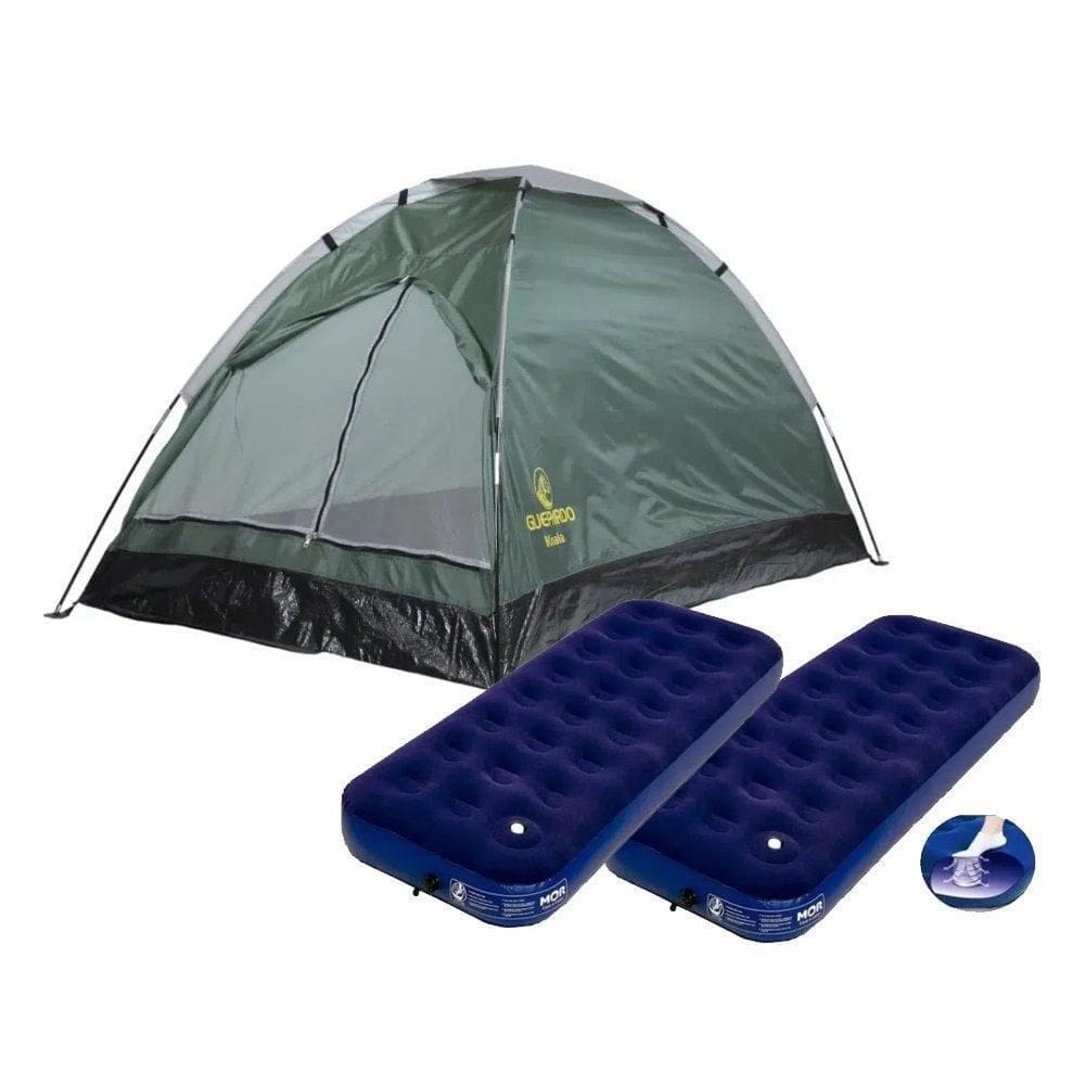 Barraca Iglu 3 Pessoas Koala - Guepardo+2 Colchão Solteiro