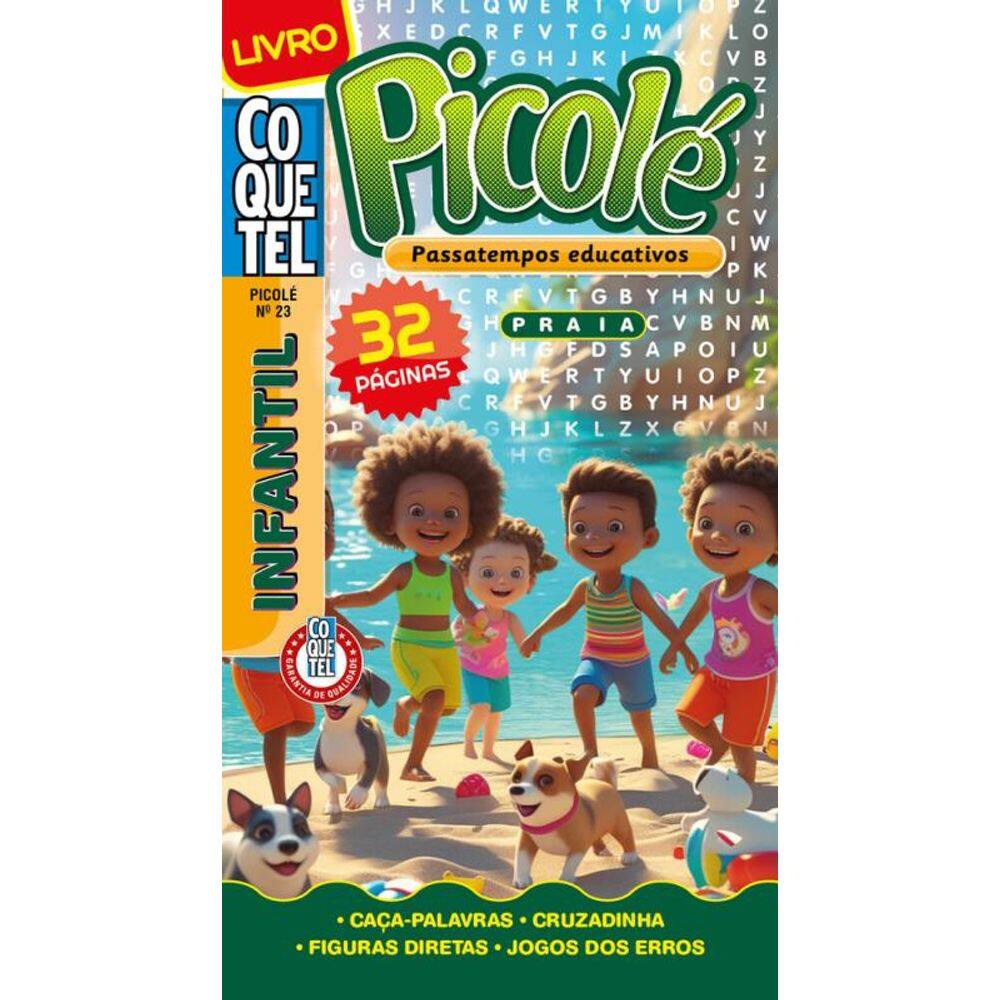 Livro Coquetel Picolé 23: Passatempos educativos