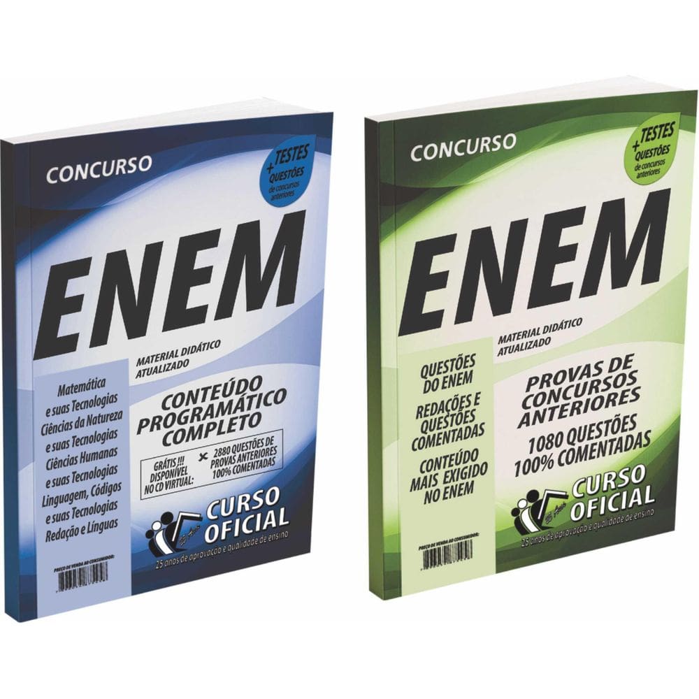 Apostila Enem - Material Didático + Testes