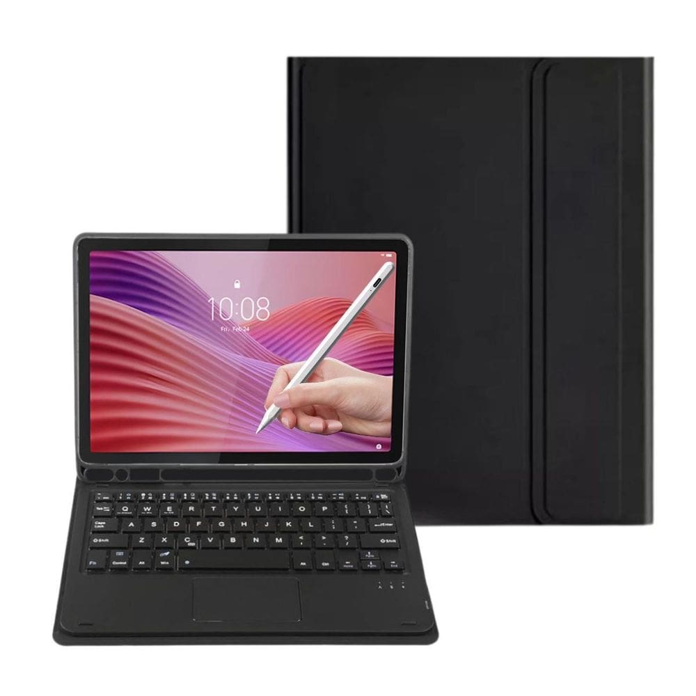 Capa Teclado Para Lenovo Tab 10.1 Polegadas + Caneta Stylus