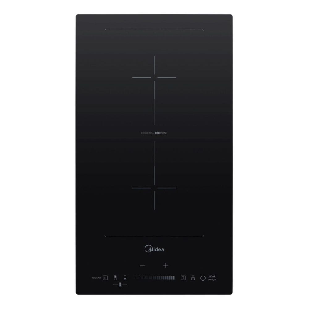 Cooktop 2 Bocas Inducao Vidro Preto Essential - Midea