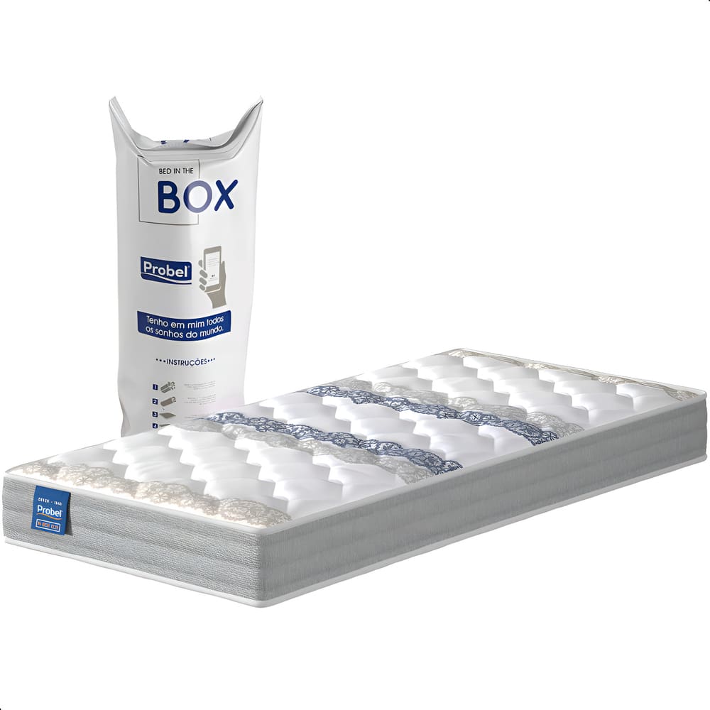 Colchão Solteiro Probel In Box Night Day D33 188x88x14 Cm