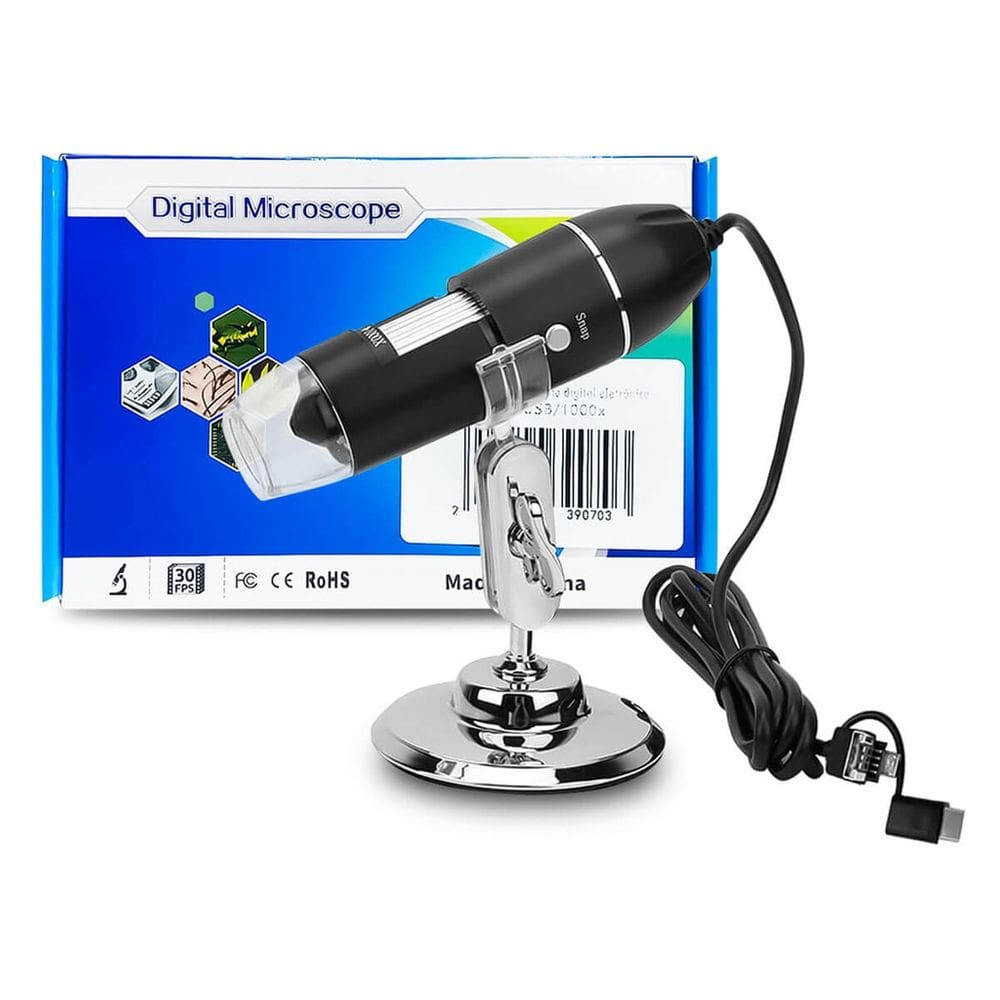 Microscópio Zoom CAM 2.0 Mp Profissional Digital Usb