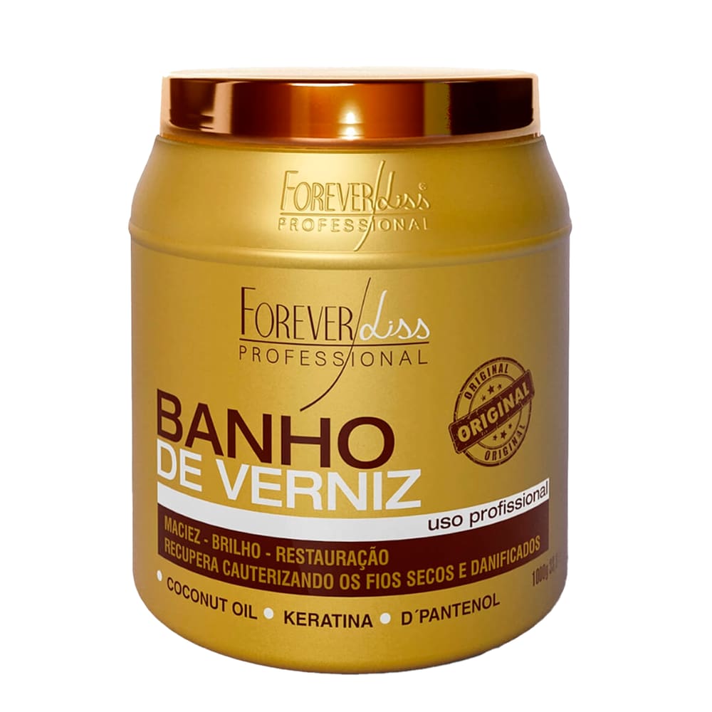 Máscara Banho de Verniz Forever Liss 1Kg