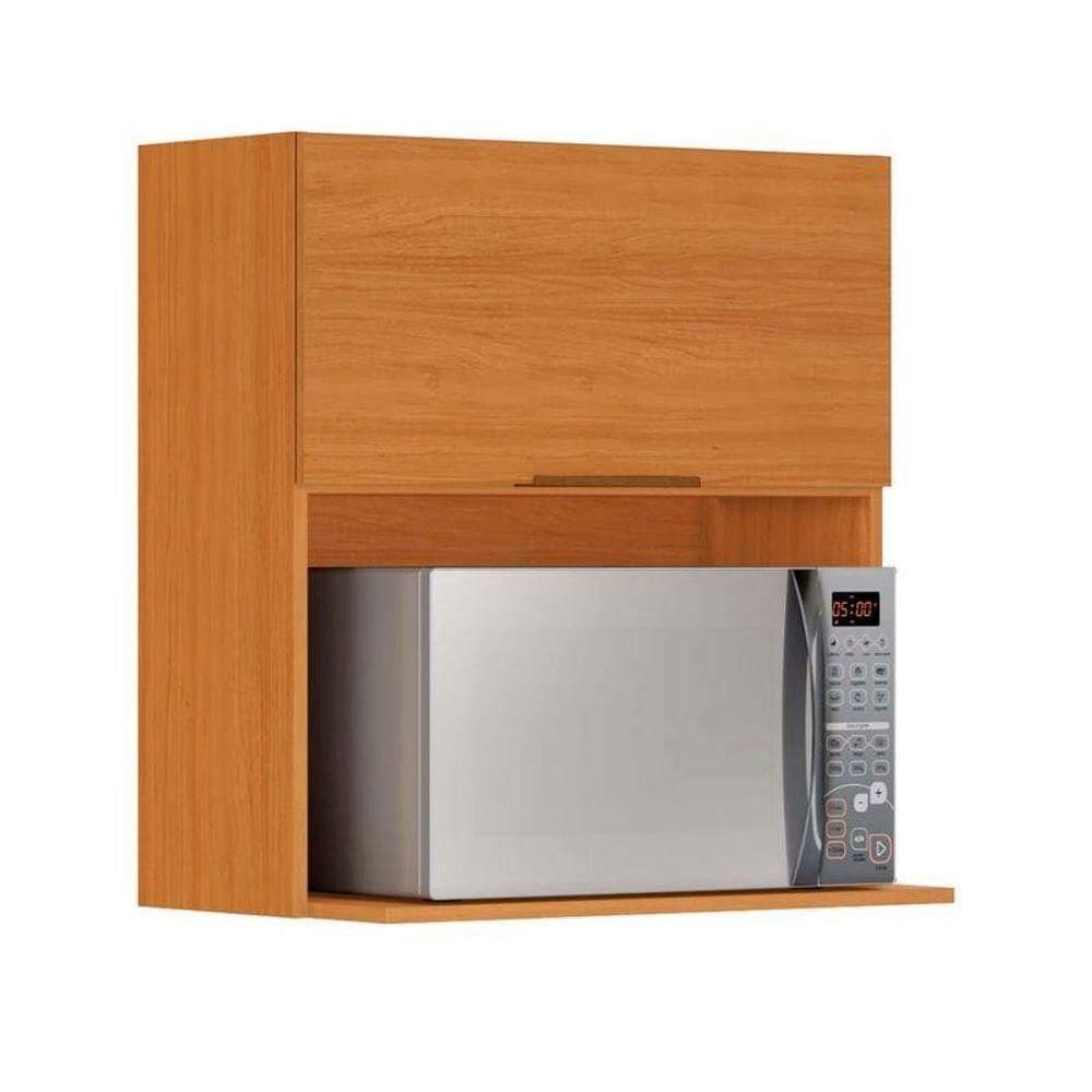 Armário Aéreo Cozinha Itatiaia 70cm Cinamomo Para Microondas