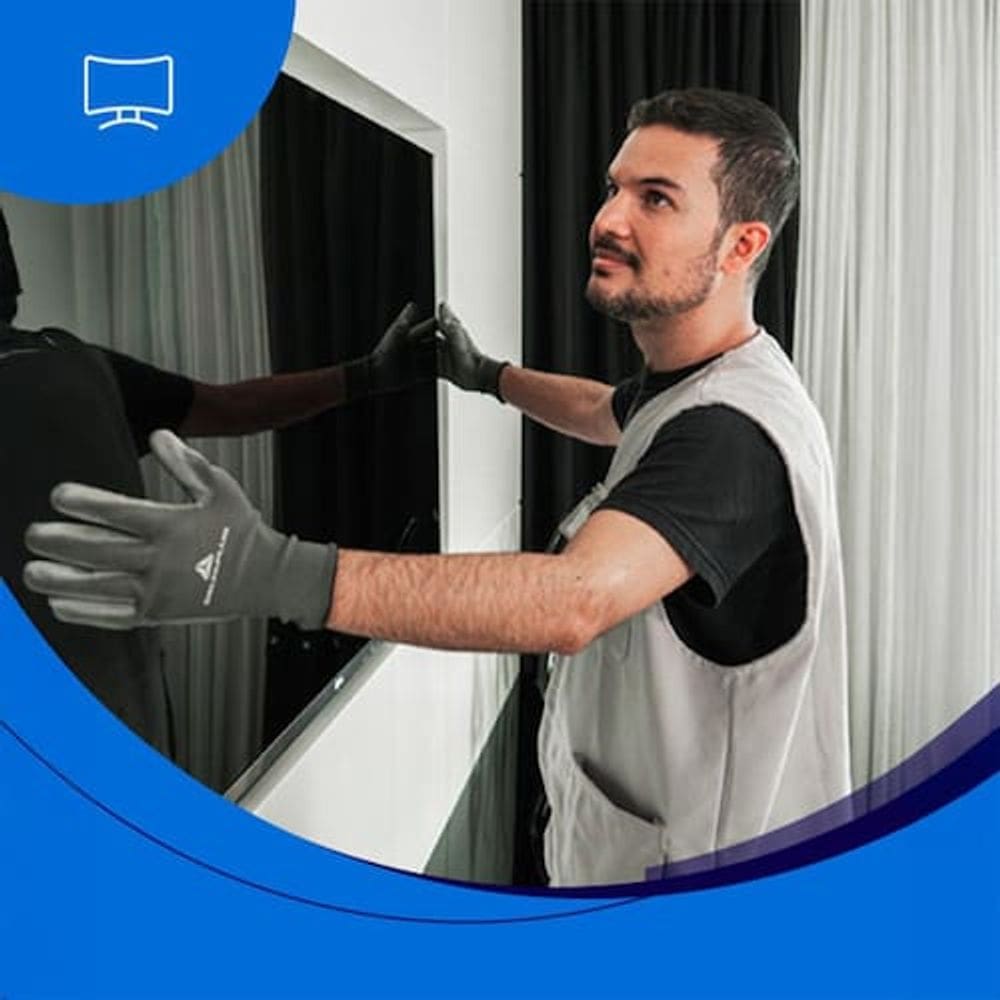 Instala TV 49' a 86' + Suporte Gratuito