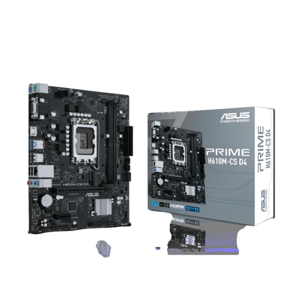 Placa Mãe ASUS Prime H610M-CS D4 DDR4 LGA 1700 - Micro-ATX
