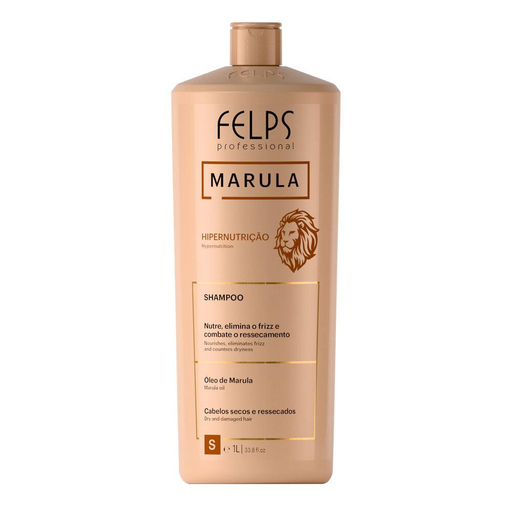 Shampoo Marula Hipernutrição Felps Professional - 1L