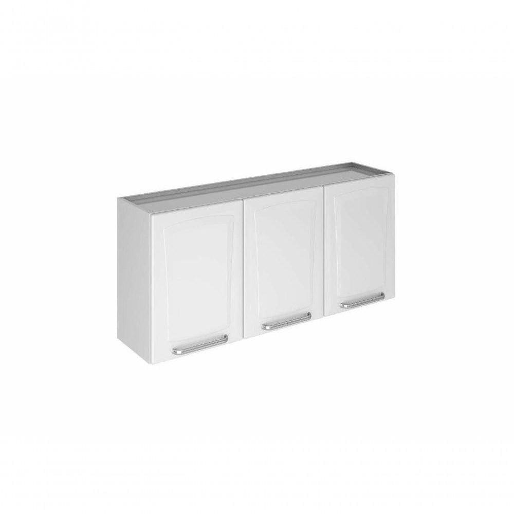 Armário Aéreo Cozinhas Itatiaia Tarsila - 3 Portas - Branco