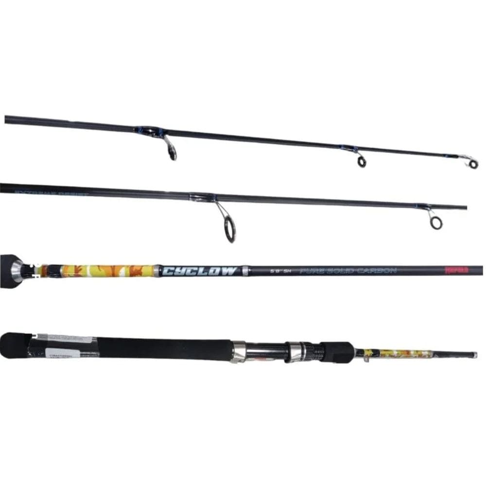 Vara Rapala Cyclow 5`8`` 1,73m 17-25lb Molinete Inteiriça Carbono Sólido