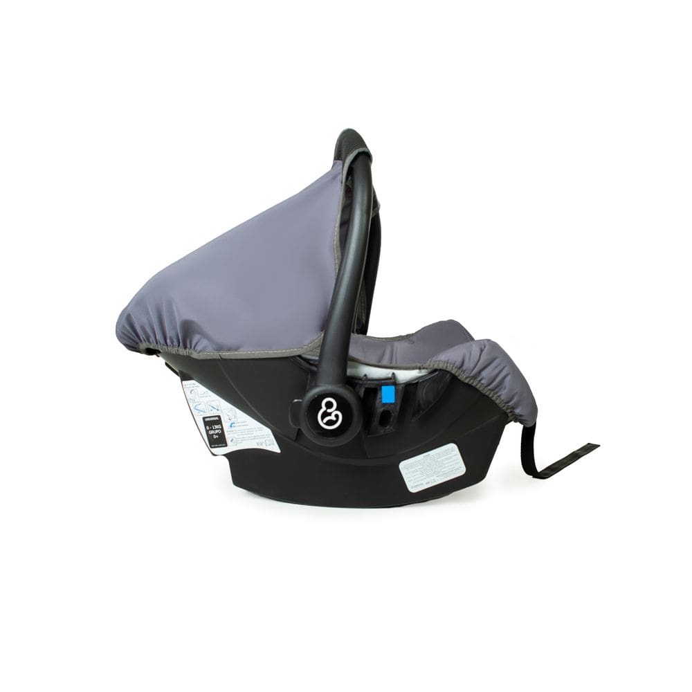 Bebê Conforto Galzerano Cadeirinha Grid Preto Cinza