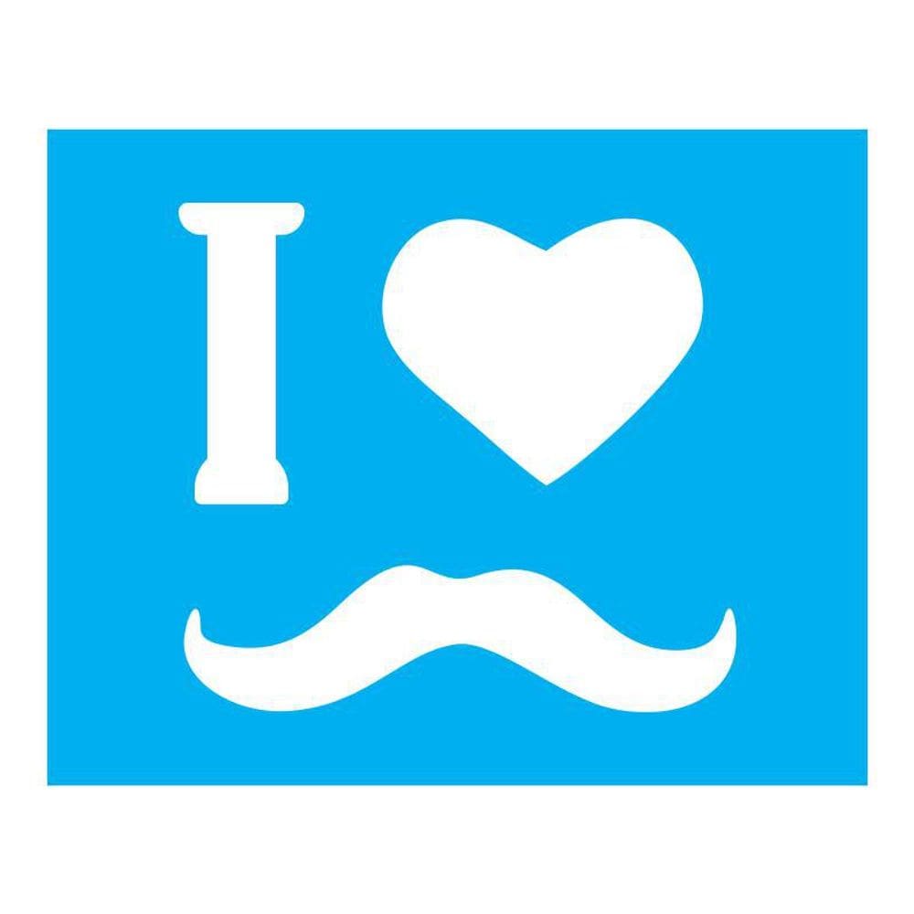 Stencil Tamako I Love Dad - 20X25Cm - Ref B388