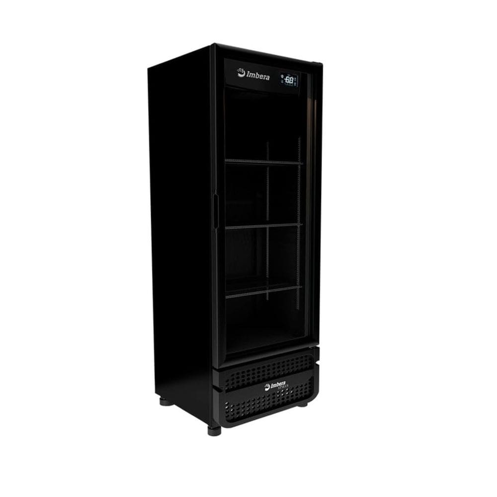 Cervejeira Imbera Porta de Vidro Full Black CCV355 569L