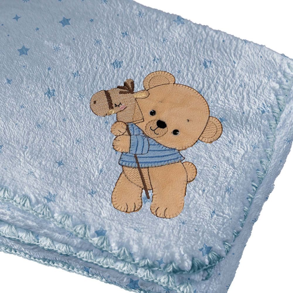 Cobertor para Bebê de Microfibra 90cm x 1,10m Baby Joy
