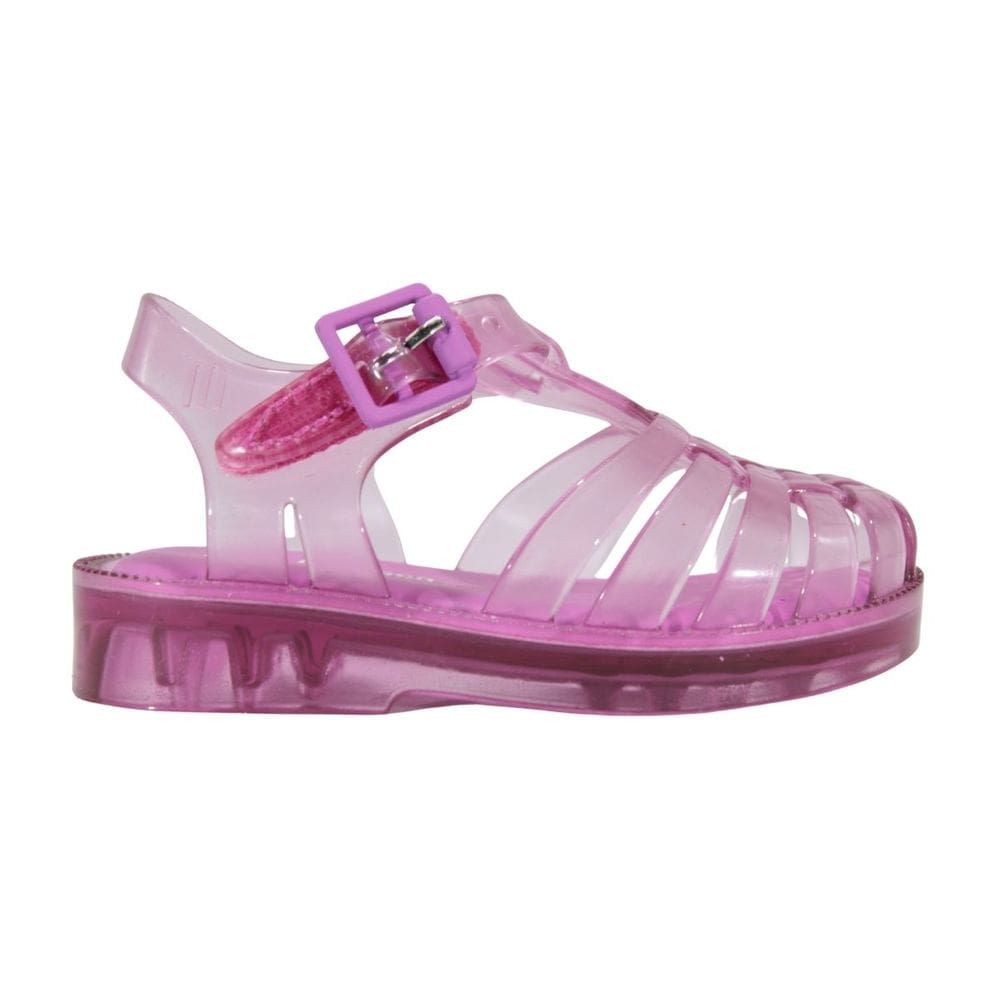 Sandália Mini Melissa Possession Baby Rosa Médio Transparente