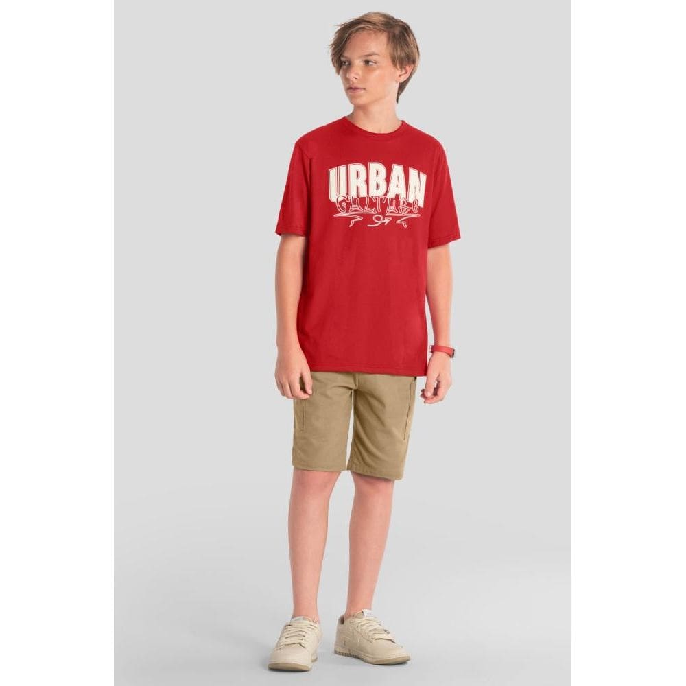 Camiseta teen menino oversized Brandili Young