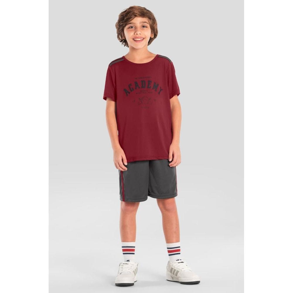 Camiseta infantil menino esportiva Brandili