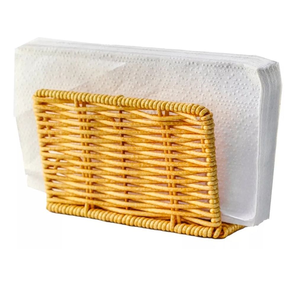 Porta Guardanapos Rústico Rattan 15x9cm Frigopro - FRG6569