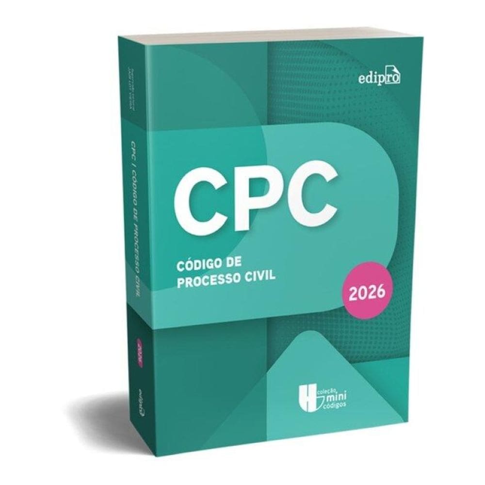 Código De Processo Civil 2026 - Coleção Minicódigos