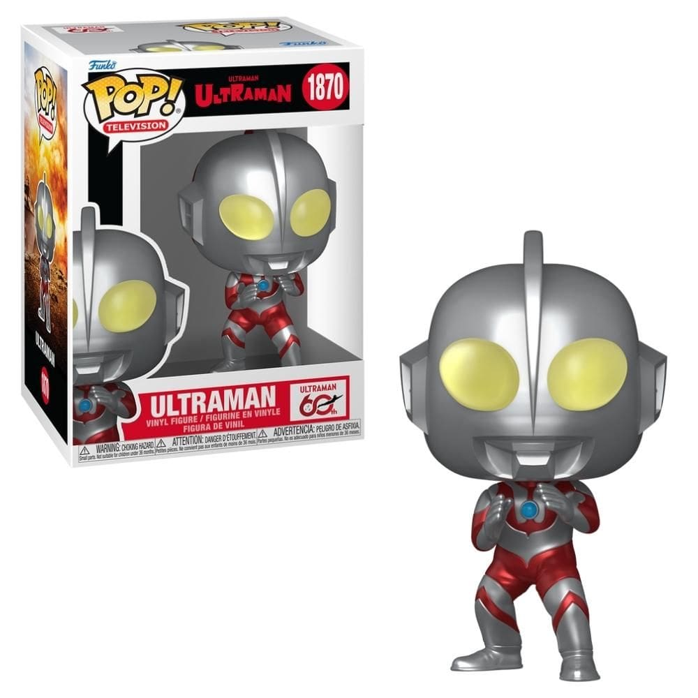 Boneco Funko Pop! Ultraman - Ultraman (Metálico)