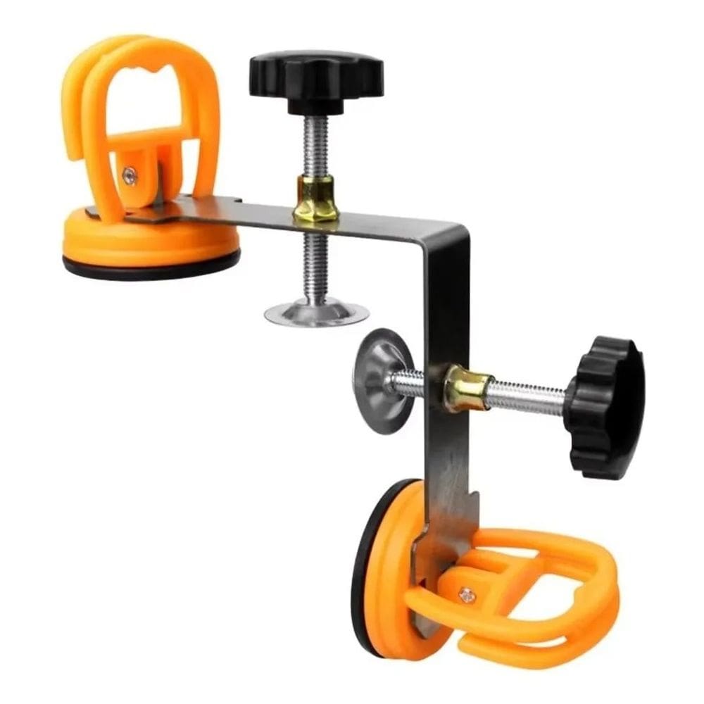 Ventosa Dupla Articulada 90* Ângulo Reto P/ Bancada Mármore