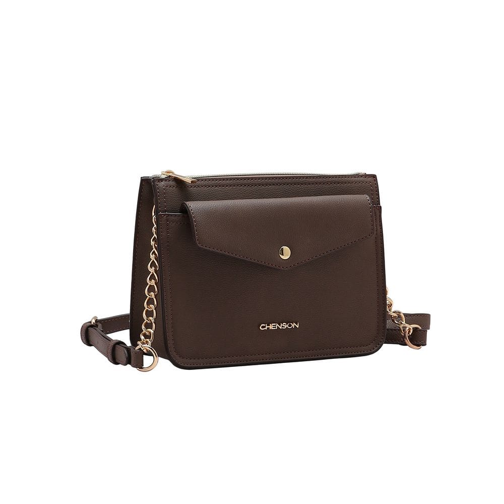 Bolsa Transversal - Marrom - Chenson 3485352