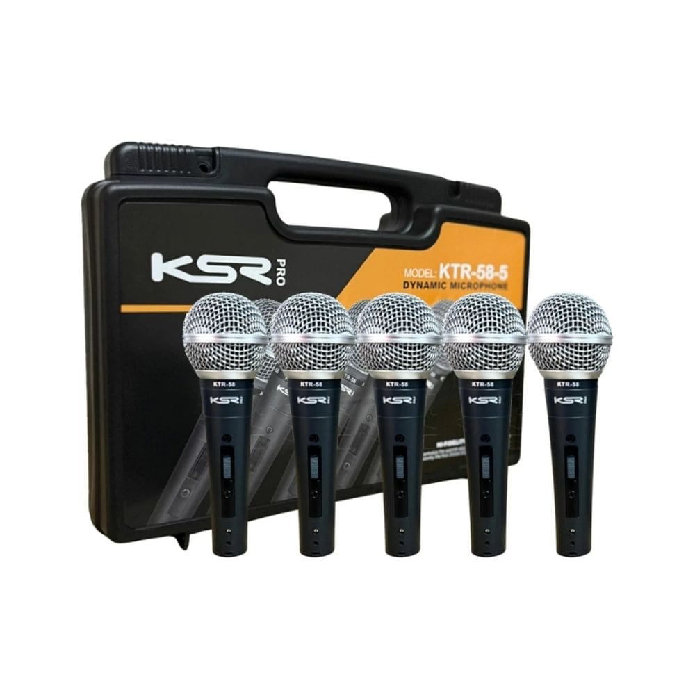 Kit Com 5 Microfone KSR Pro KTR58-5