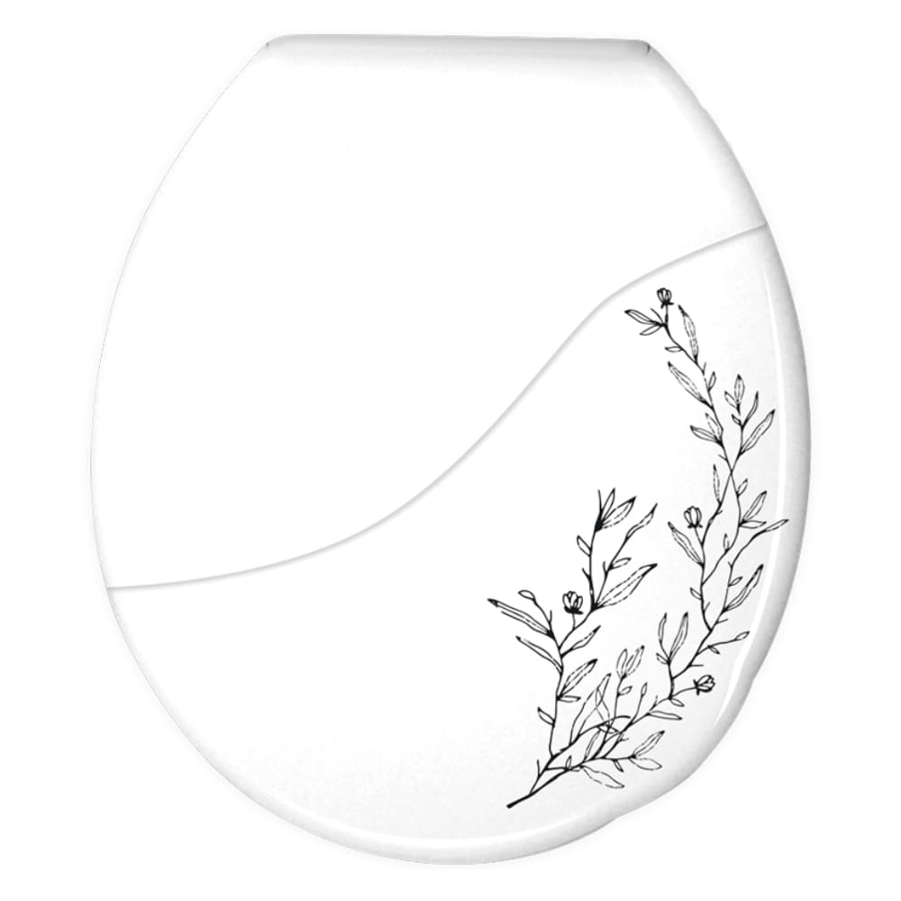 Tampa Assento Sanitário Bellart Decorado Para Banheiro Almofadado Durín
