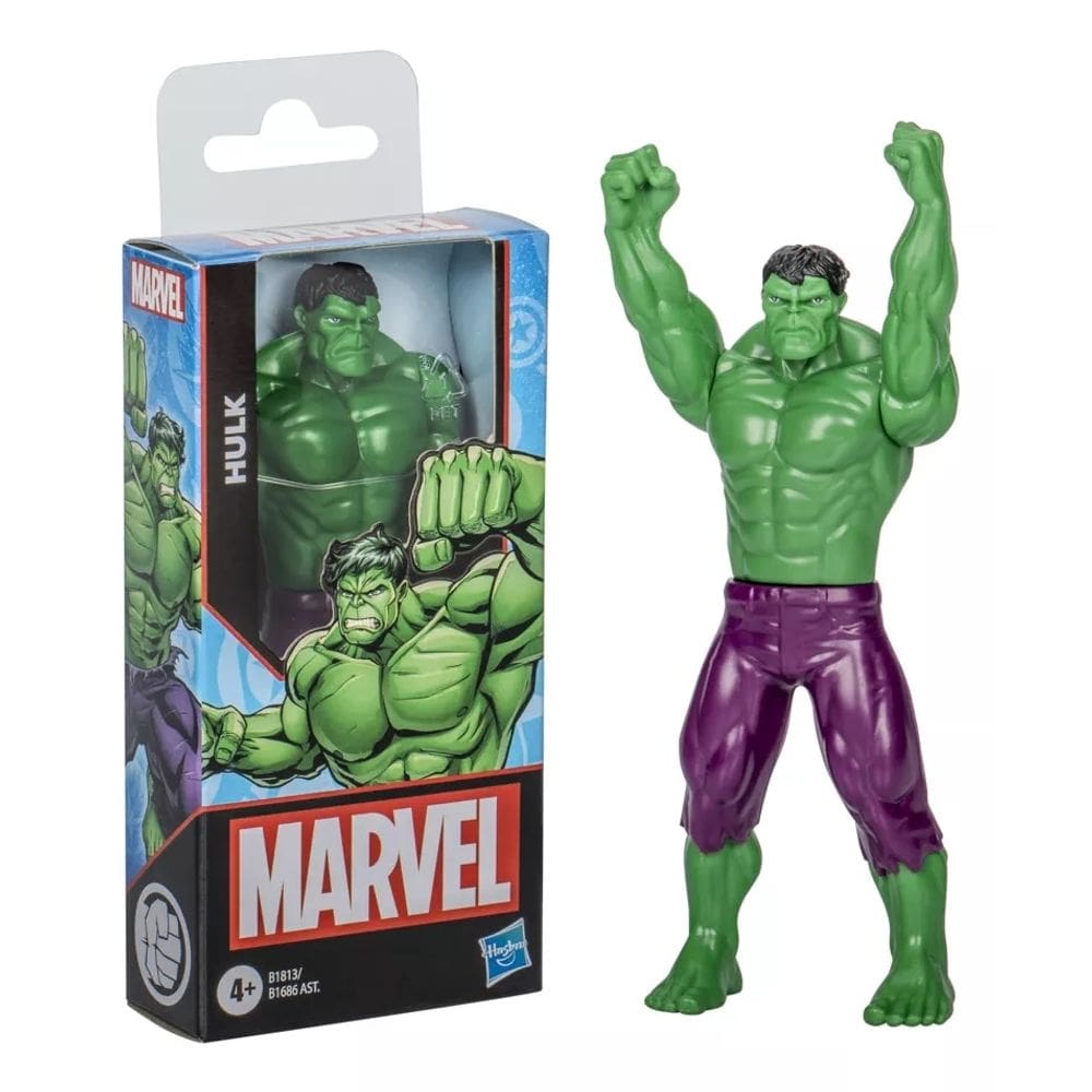 Boneco Marvel Hulk 15?cm Hasbro Avengers Vingadores Super-Heróis