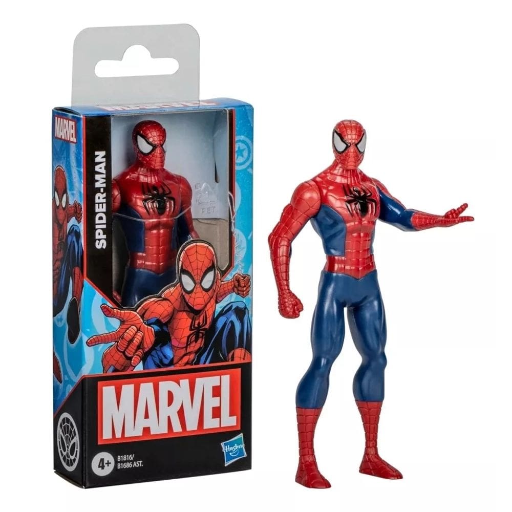 Boneco Marvel Homem-Aranha 15?cm Hasbro Avengers Vingadores Super-Heróis