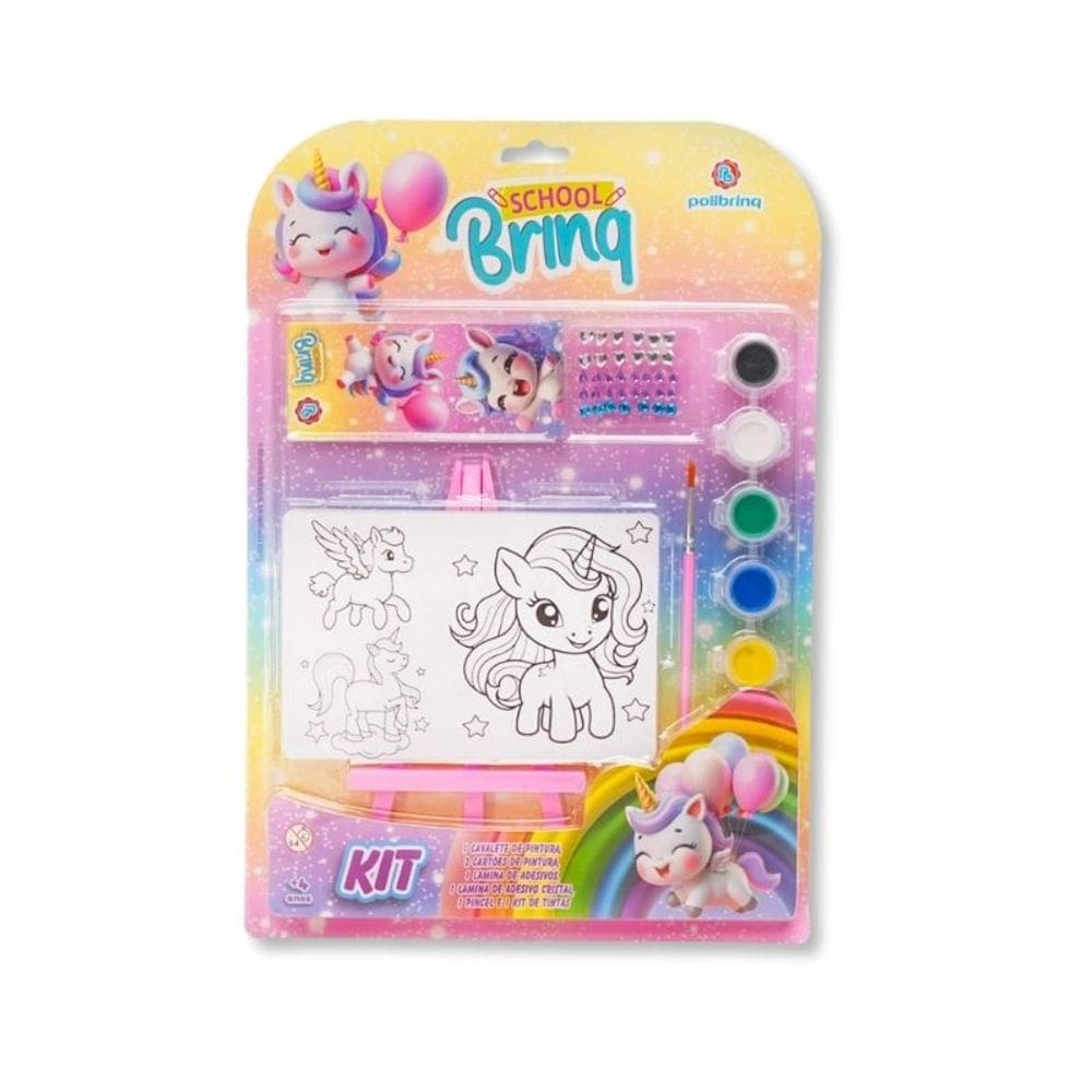 Kit Escolar Guache - Polibrinq