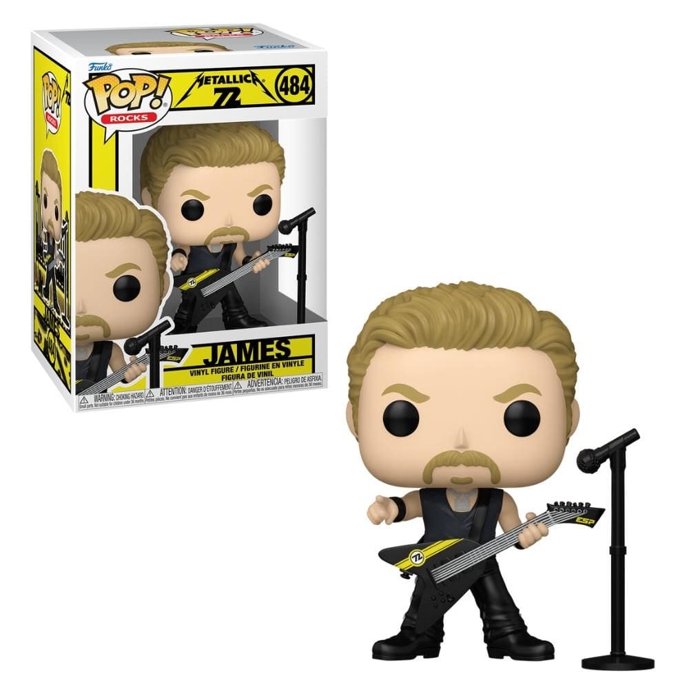 Boneco Funko Pop! Rocks Metallica - James