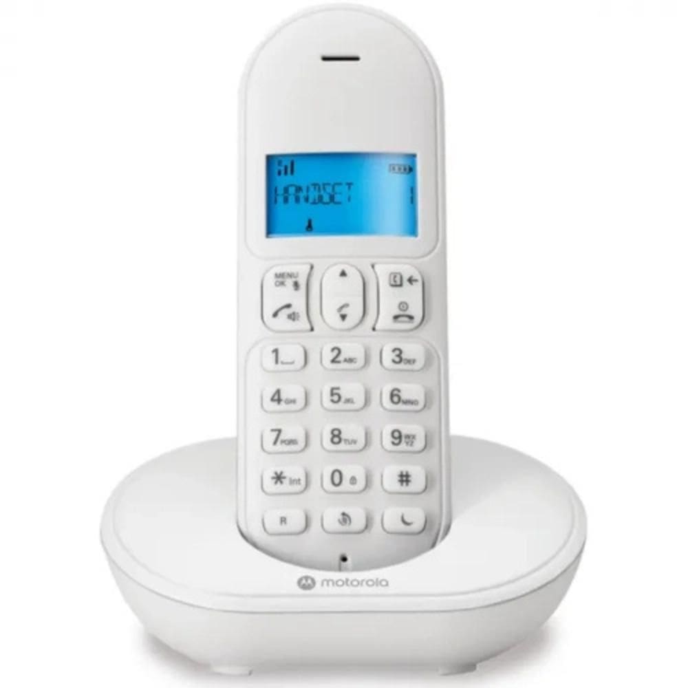 Telefone Motorola MT150W DECT Digital Sem Fio Branco