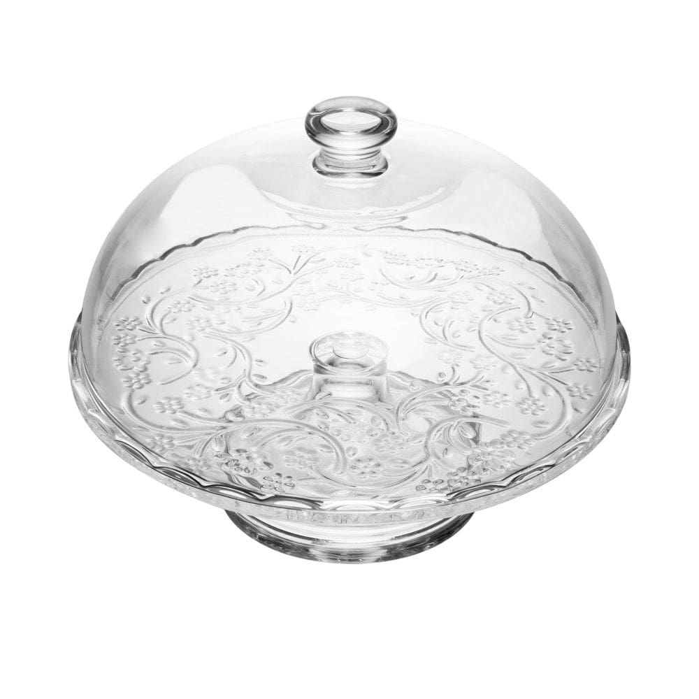 Boleira de Cristal com Pé e Tampa Daisy 29 cm Wolff