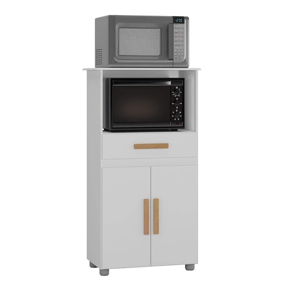 Armario Multiuso Havana New Cozinha com 2 Portas e 1 Gaveta
