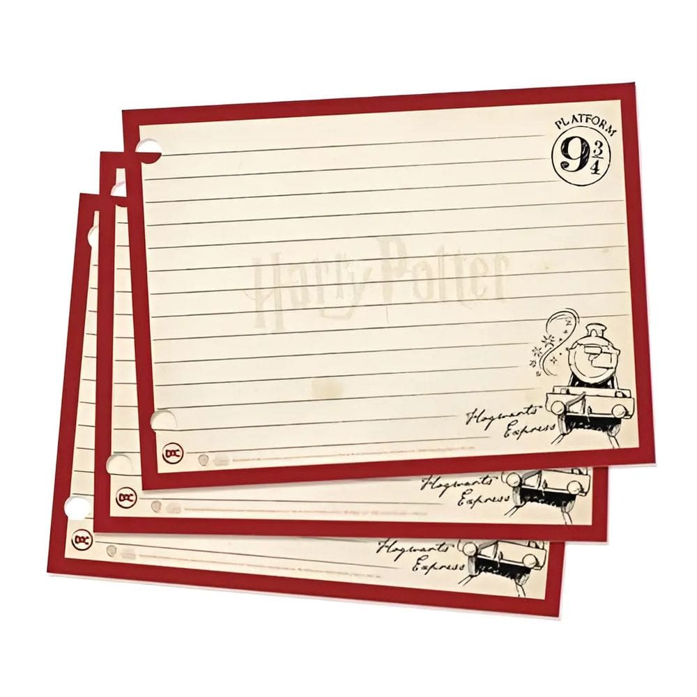 Bloco de Folhas Para Mini Fichário - 80 Folhas - Harry Potter - Dac