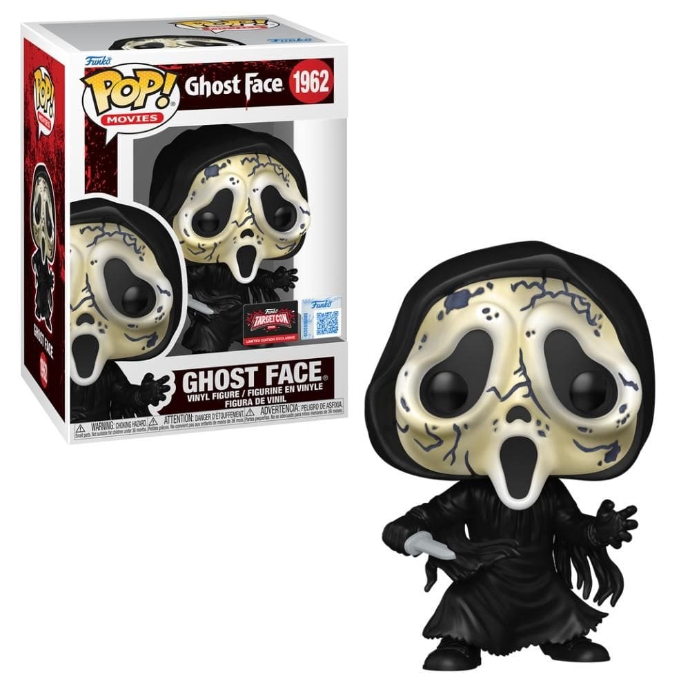 Boneco Funko Pop! Pânico - Ghostface de Máscara Quebrada