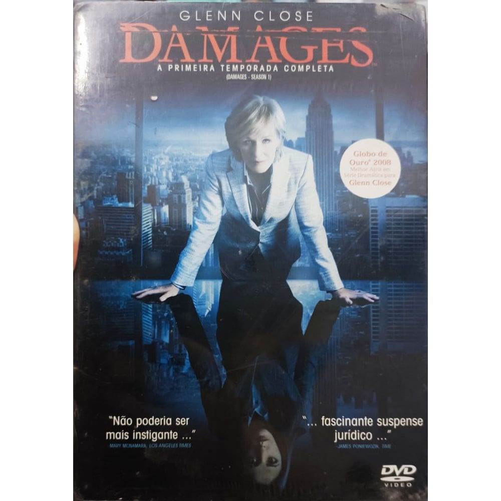 Dvd Damages 1ª Temporada Completa 3 DVDS Novo Lacrado