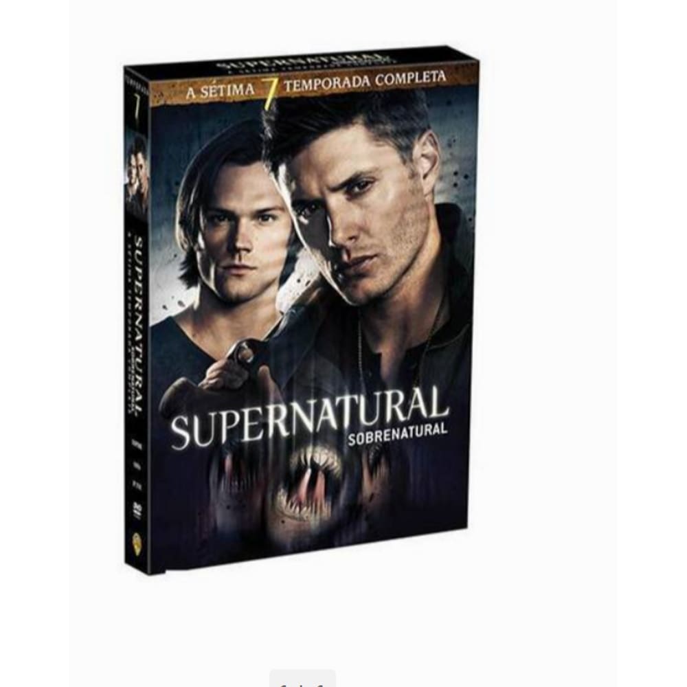 Box Dvd Supernatural - 7ª Temporada 6 Dvds