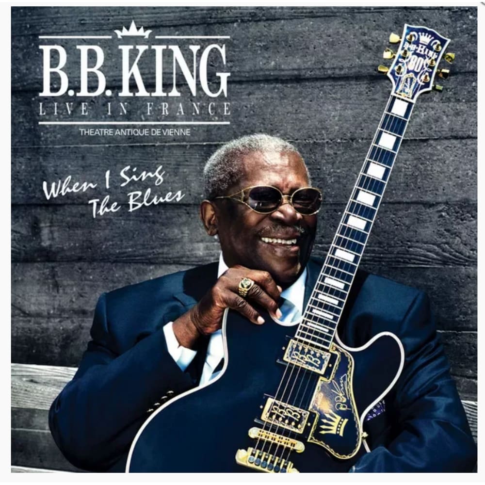 Cd B.b. King Live In France When I Sing The Blues