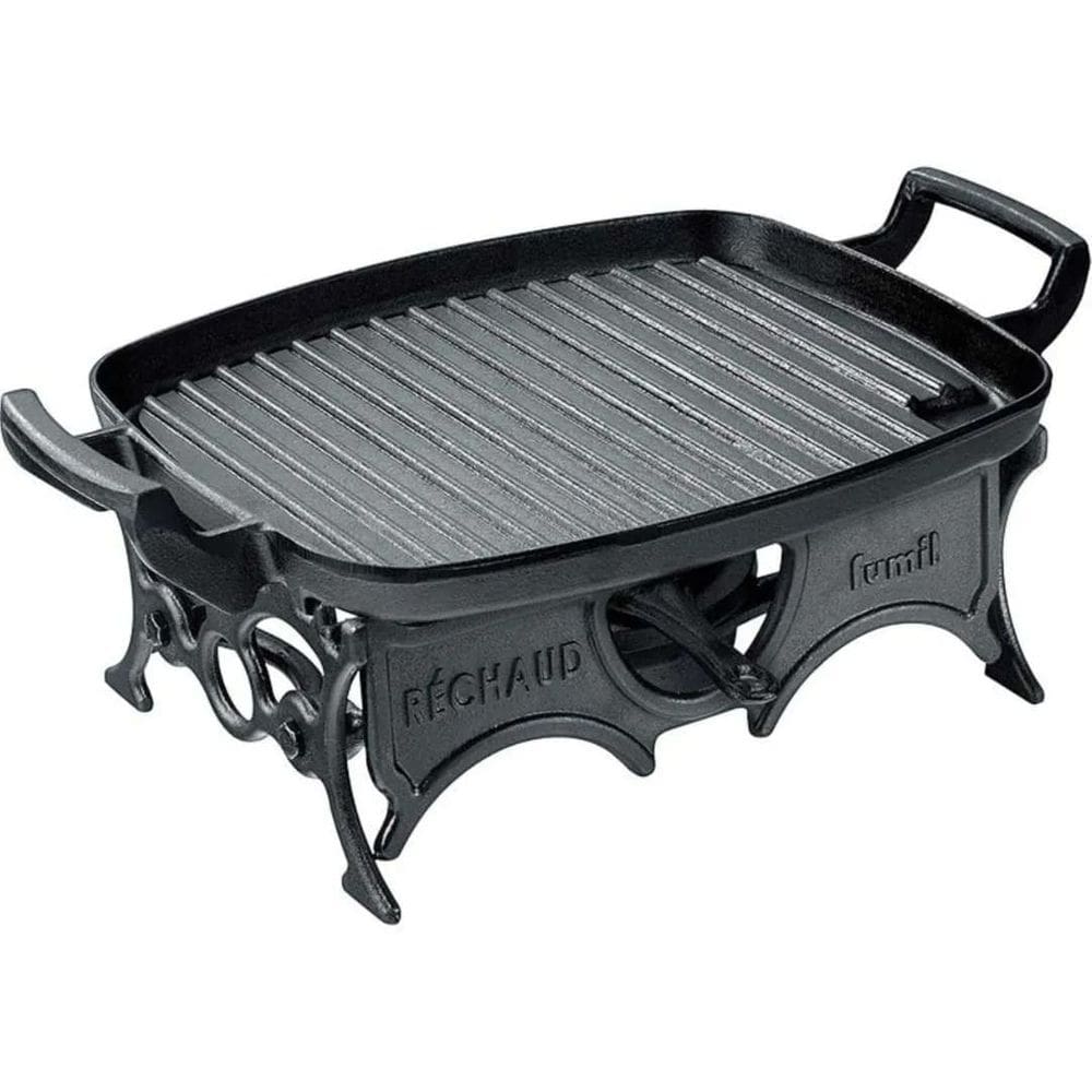 Rechaud mil grill ferro 30x24x17cm alça ferro chama regulável – Panela Mineira