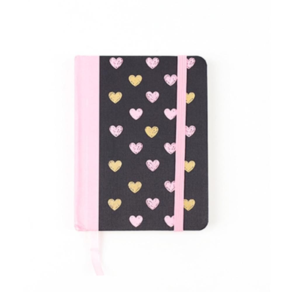 Caderneta Molin Loveskine Sem Pauta Cd C/80 Fls Black Heart