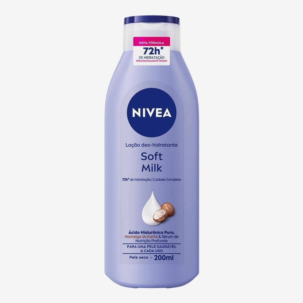 Loção Deo-Hidratante NIVEA Soft Milk 200ml