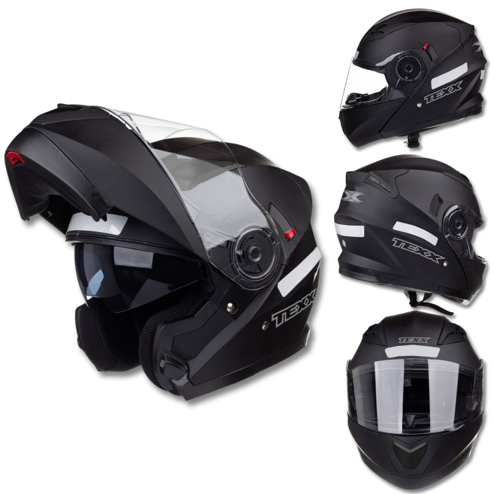 Capacete TEXX Gladiator Solid Preto Fosco