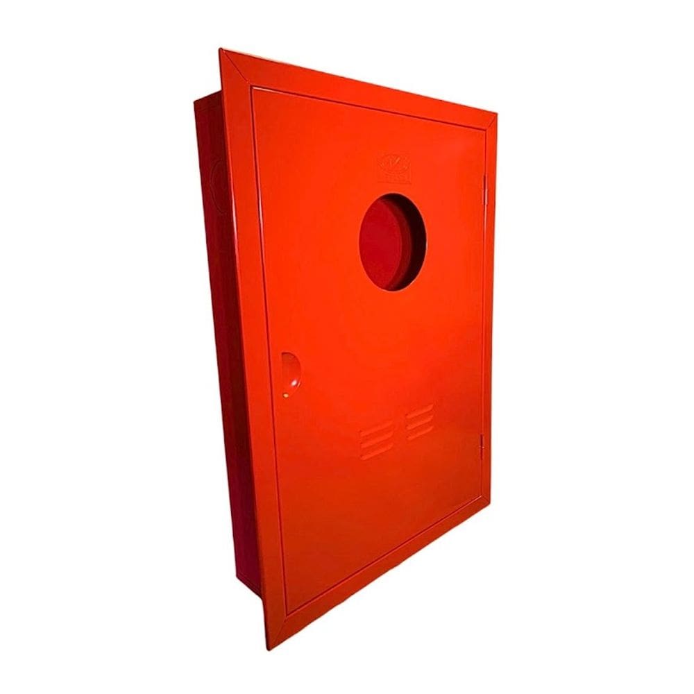 Abrigo 2 Mangueira Incêndio Embutir Chapa de Aço 75x45x17cm